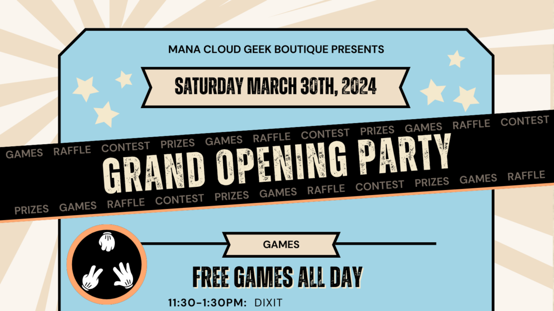 GRAND OPENING PARTY