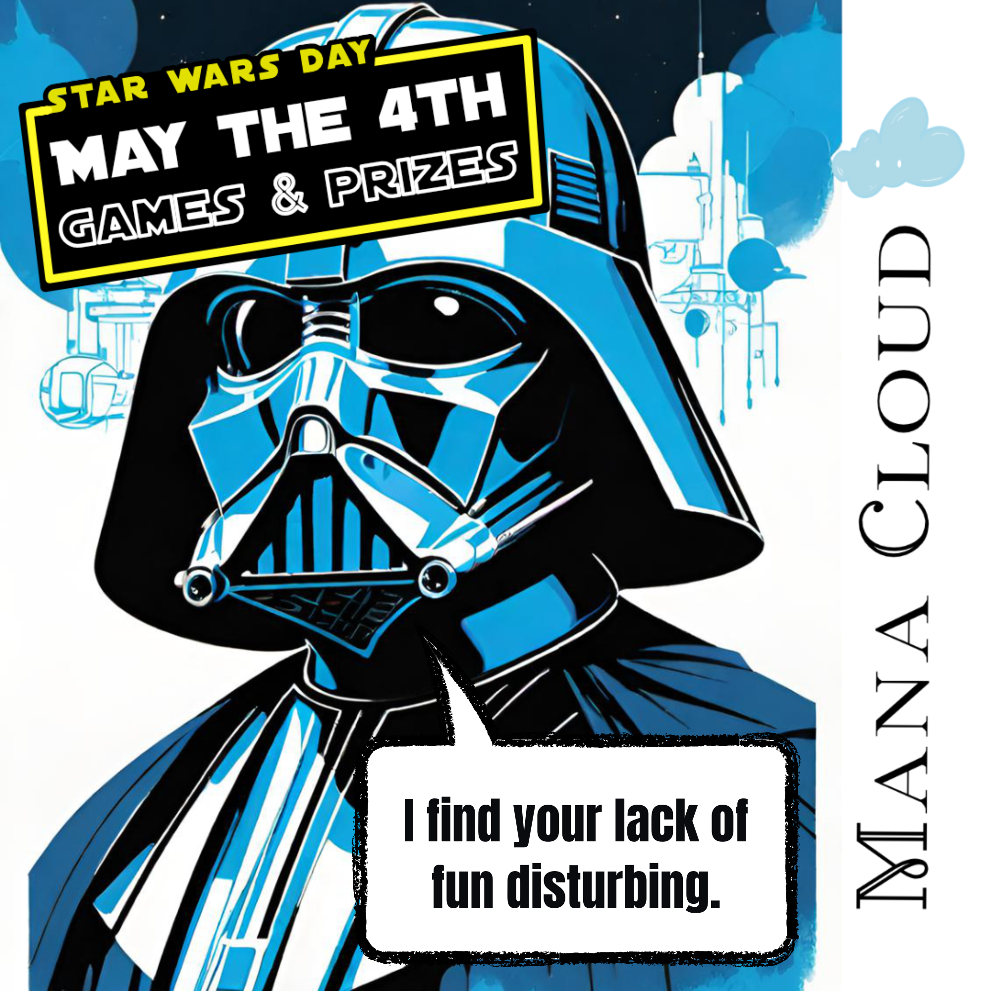 Star Wars Day at Mana Cloud gaming store