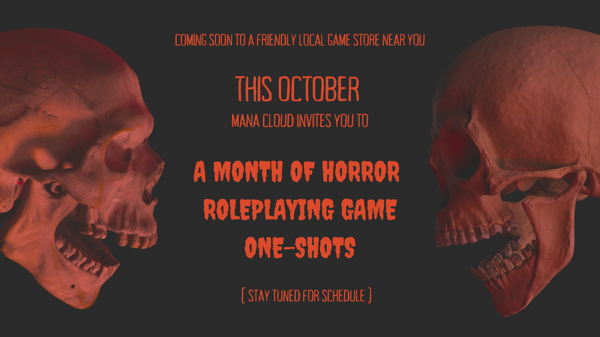 Mana Cloud October Horror RPG One-Shots